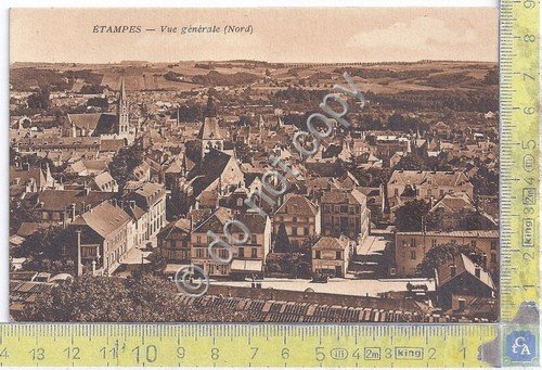 Cartolina - Postcard - Etampes - Vue general Nord - … | Immagine principale