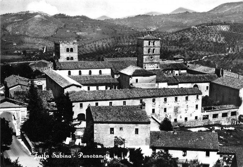 Cartolina - Postcard - Farta Sabina - Panorama - 1960 | Immagine principale