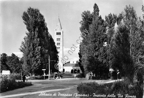 Cartolina - Postcard - Ferrara - Abbazia Pomposa - Incrocio …