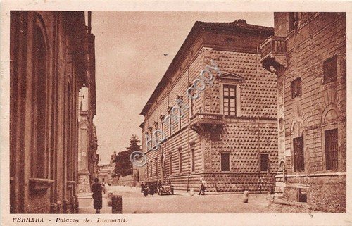 Cartolina - Postcard - Ferrara - Palazzo dei Diamanti - …