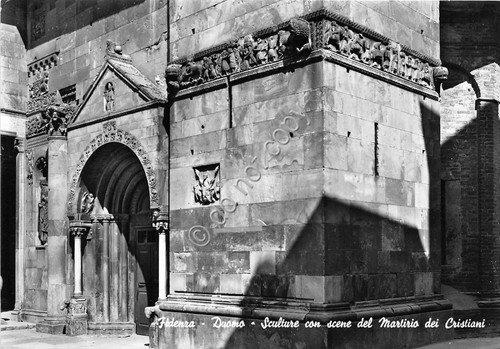 Cartolina - Postcard - Fidenza - Duono - Sculture - …