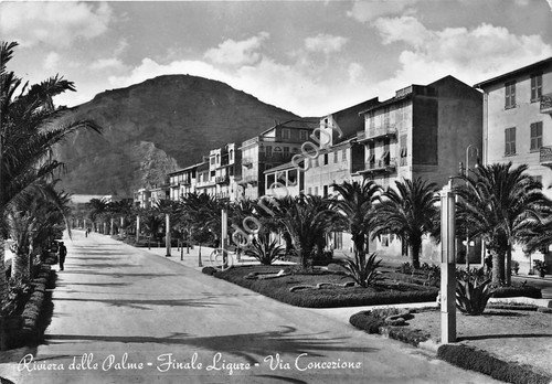 Cartolina - Postcard - Finale Ligure Via Concezione | Immagine principale