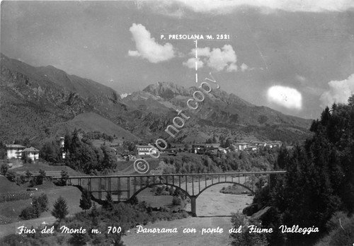 Cartolina - Postcard - Fino del Monte - Panorama - … | Immagine principale