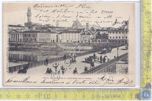 Cartolina - Postcard - Firenze - Ponte delle Grazie - …