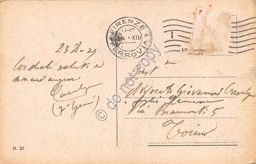 Cartolina - Postcard - Firenze Panorama da Piazzale Michelangelo 1927 …