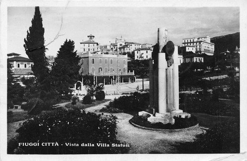 Cartolina - Postcard - Fiuggi Città - Vista da Villa …