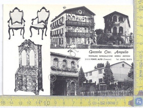 Cartolina - Postcard - Fonte Alto - Restauro Cav. Ampelio …
