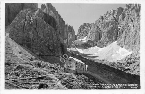 Cartolina - Postcard - Forcella Sasso Piatto - Rifugio Vicenza …