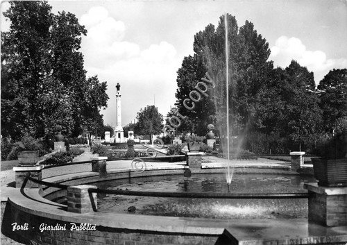 Cartolina - Postcard - Forlì - Giardini Pubblici - 1964 | Immagine principale