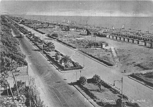 Cartolina - Postcard - Forte dei Marmi - Viali a … | Immagine principale