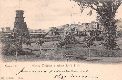 Cartolina - Postcard - Frascati - Villa Torlonia - Panorama …