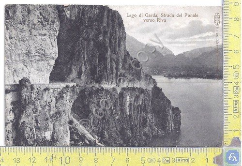 Cartolina - Postcard - Garda - Strada del Ponale - …