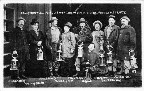 Cartolina - Postcard - General US Grant at the mines … | Immagine principale