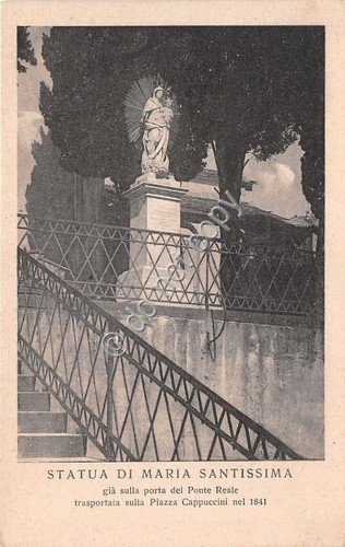 Cartolina - Postcard - Genova - Chiesa SS.Concezione - Statua … | Immagine principale