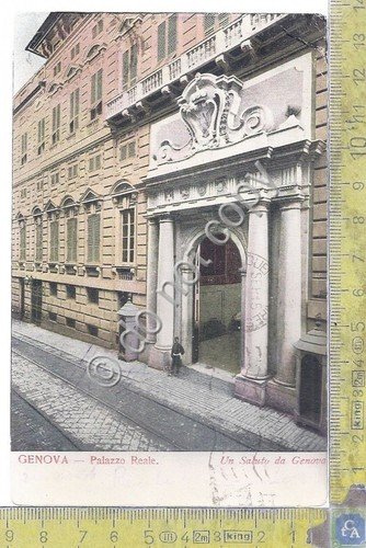 Cartolina - Postcard - Genova - Palazzo Reale - anni … | Immagine principale