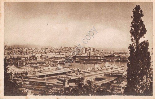 Cartolina - Postcard - Genova - Panorama dal Righi - …