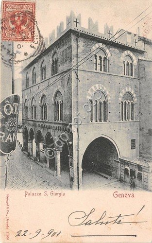 Cartolina - Postcard - Genova - Piazza San Giorgio - …
