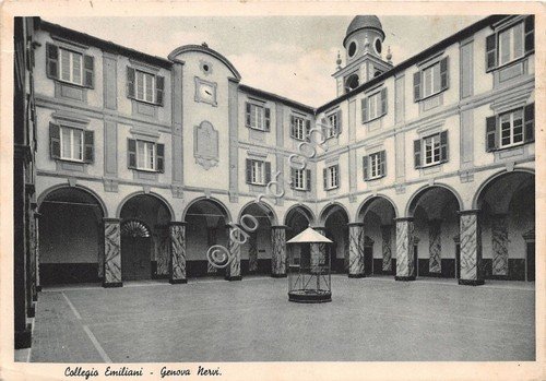 Cartolina - Postcard - Genova Nervi - Collegio Emiliani - …