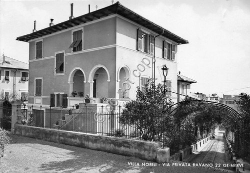 Cartolina - Postcard - Genova Nervi - Villa Nobili - …