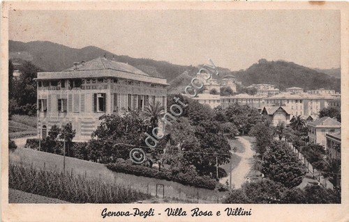 Cartolina - Postcard - Genova Pegli - Villa Rosa e … | Immagine principale