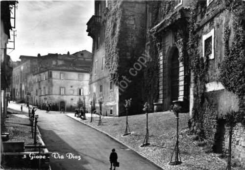 Cartolina - Postcard - Giove - Via Diaz - 1961