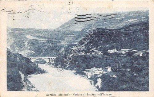 Cartolina - Postcard - Gorizia - Veduta di Salcano - … | Immagine principale