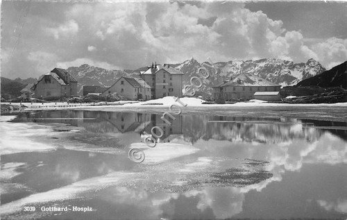Cartolina - Postcard - Gotthard - Hospiz - 1949 | Immagine principale