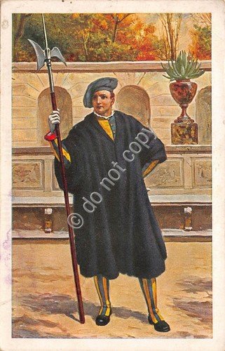 Cartolina - Postcard - Guardia Svizzera in tenuta giornaliera Ed. … | Immagine principale