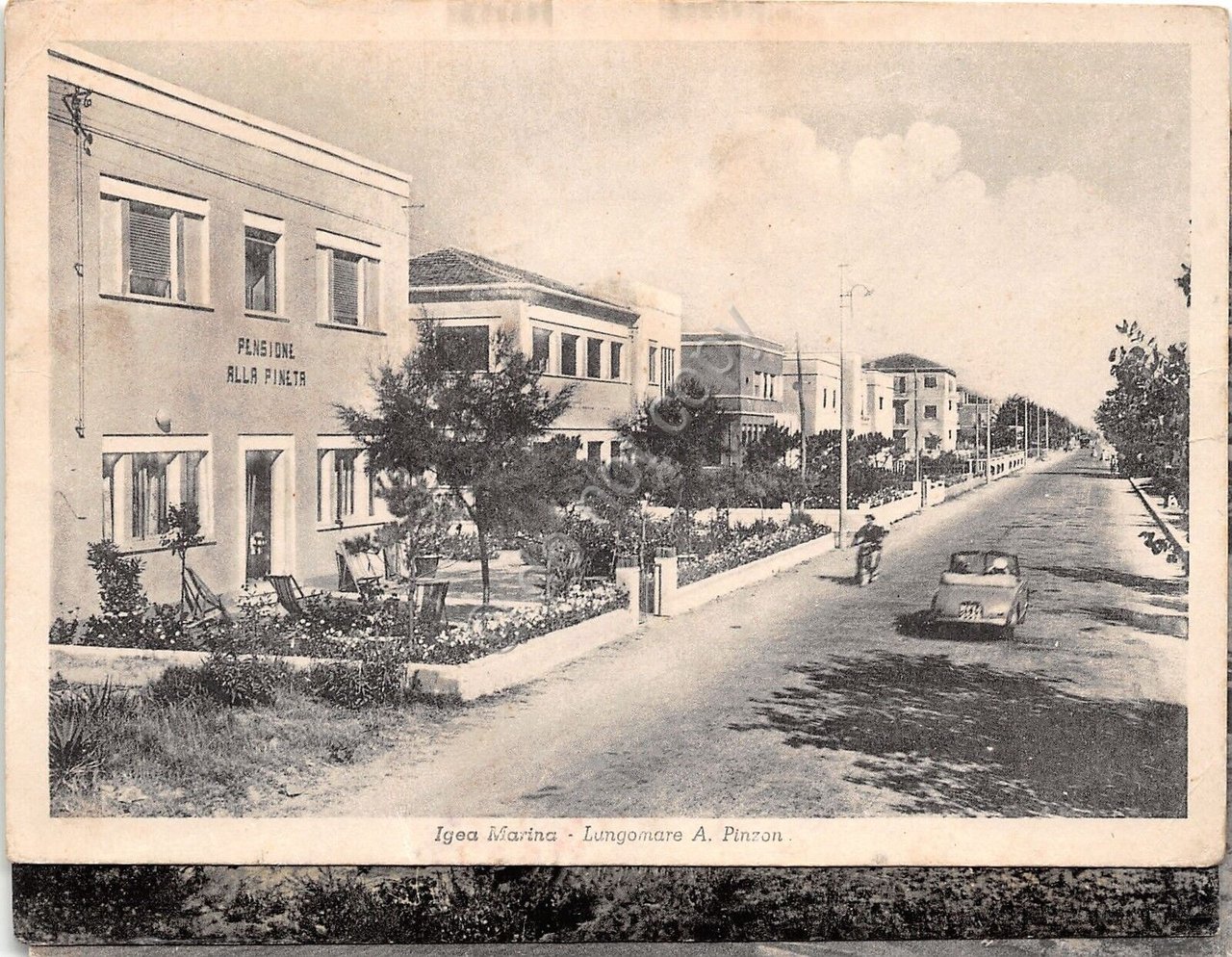 Cartolina - Postcard - Igea Marina - Lungomare A. Pinzon …