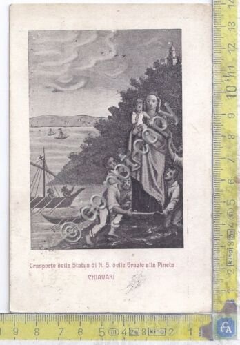 Cartolina - Postcard - Illustata - Chiavari - Trasporto della …
