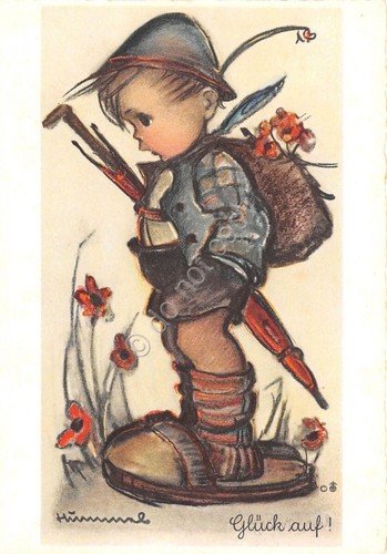 Cartolina - Postcard - Illustrata - B. Hummel - Bambino …