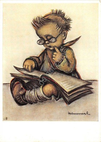 Cartolina - Postcard - Illustrata - B. Hummel - Der … | Immagine principale