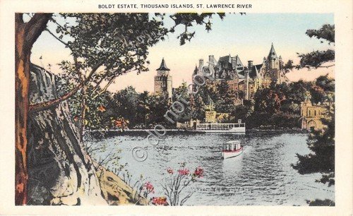 Cartolina - Postcard - Illustrata - Boldt Estate - Thousand …