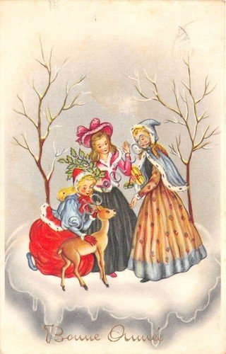 Cartolina - Postcard - Illustrata - Buon anno - Bonne …