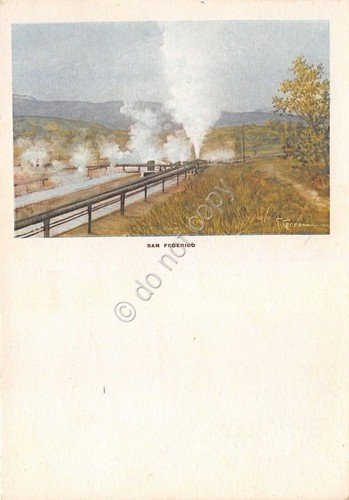 Cartolina - Postcard - Illustrata - Cecconi - Villaggio Boracifero …