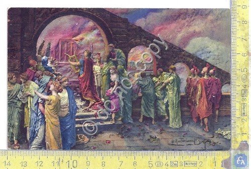 Cartolina - Postcard - Illustrata - Mastroianni - Quo vadis … | Immagine principale