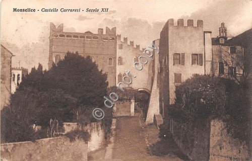 Cartolina - Postcard - Illustrata - Monselice - Castello Carraresi …