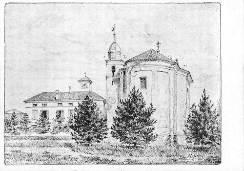 Cartolina - Postcard - Illustrata - Reggiolo - Chiesa S. … | Immagine principale