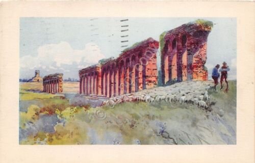 Cartolina - Postcard - Illustrata - Roma - Acquedotto - …
