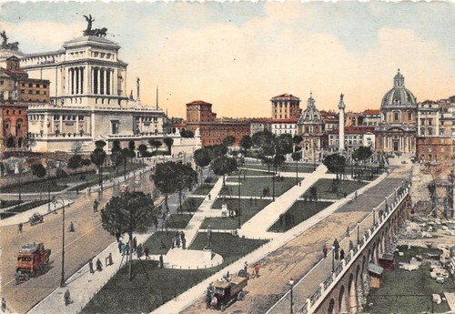 Cartolina - Postcard - Illustrata - Roma - Monumento a … | Immagine principale