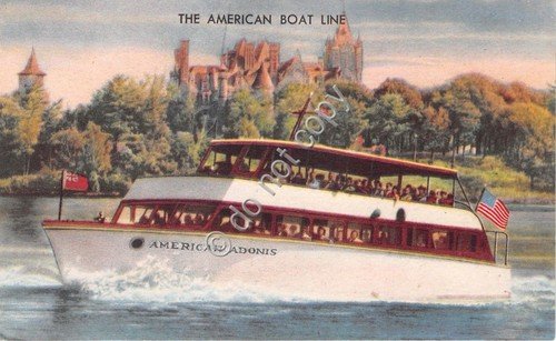 Cartolina - Postcard - Illustrata - The American Boat Line … | Immagine principale