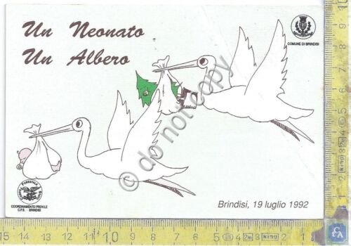 Cartolina - Postcard - Illustrata - Un Neonato - Un …
