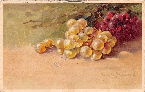 Cartolina - Postcard - Illustrata Klein - Augurali - Grapppolo … | Immagine principale