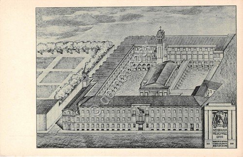 Cartolina - Postcard - Illustrata Lodi Seminario Vescovile | Immagine principale