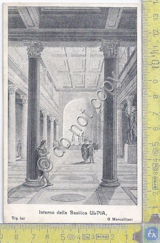 Cartolina - Postcard - Interno Basilica ULPIA - anni '40 | Immagine principale