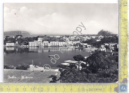 Cartolina - Postcard - Ischia - Porto - 1957 (Napoli)