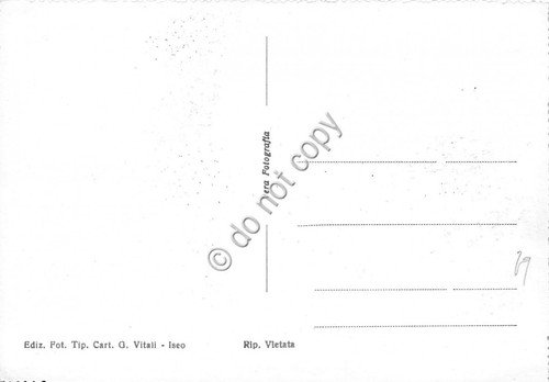 Cartolina - Postcard - Iseo Panorama dai castagneti | Immagine Gallery 2
