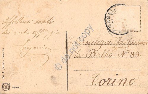 Cartolina - Postcard - Isola di Ventotene dal mare anni …
