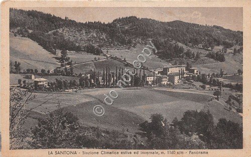 Cartolina - Postcard - La Santona - Panorama - anni …