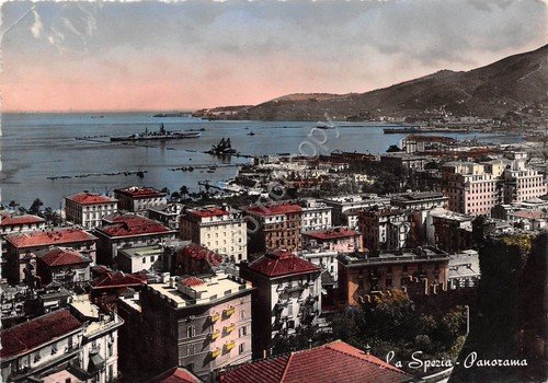 Cartolina - Postcard - La Spezia - Panorama - 1952